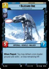 Blizzard One - Veers at the Helm (IBH-099)