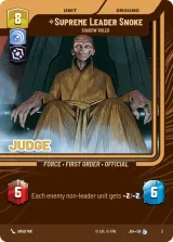 Supreme Leader Snoke - Shadow Ruler (JDG-003)