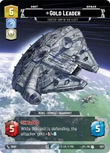 Gold Leader - Fastest Ship in the Fleet (Prestige) (JTL-1021)