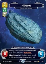 Raddus - Holdo's Final Command (Prestige) (JTL-1028)