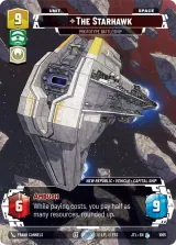 The Starhawk - Prototype Battleship (Prestige Foil) (JTL-1065)