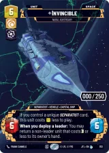 Invincible - Naval Adversary (Serialized) (JTL-1112)