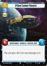 D'Qar Cargo Frigate (Hyperspace) (JTL-314)