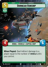 Dornean Gunship (Hyperspace) (JTL-378)
