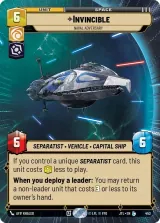 Invincible - Naval Adversary (Hyperspace) (JTL-453)