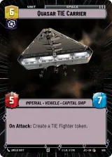Quasar TIE Carrier (Hyperspace) (JTL-505)