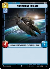Munificent Frigate (Foil) (JTL-567)