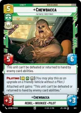 Chewbacca - Faithful First Mate (Foil) (JTL-601)