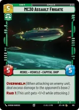 MC30 Assault Frigate (Foil) (JTL-616)