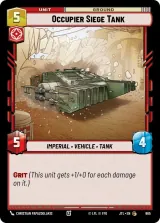 Occupier Siege Tank (Foil) (JTL-665)