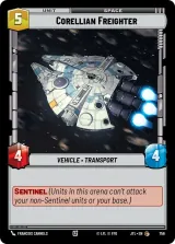 Corellian Freighter (Foil) (JTL-756)