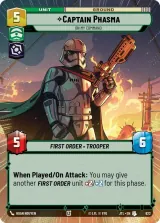 Captain Phasma - On My Command (Hyperspace Foil) (JTL-822)