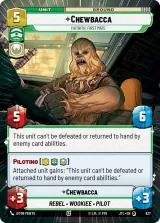 Chewbacca - Faithful First Mate (Hyperspace Foil) (JTL-837)