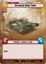 Occupier Siege Tank (Hyperspace Foil) (JTL-901)