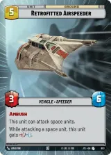 Retrofitted Airspeeder (Hyperspace Foil) (JTL-993)