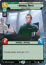 Admiral Motti - Chain of Command (Hyperspace) (LAW-403)