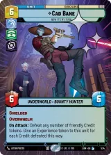 Cade Bane - Now It's My Turn (Hyperspace Foil) (LAW-534)