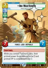 Obi-Wan Kenobi - Protector of Felucia (Hyperspace Foil) (LAW-538)