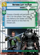 Nothing Left to Fear (Hyperspace Foil) (LAW-543)