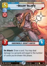 Beilert Valance - Target: Vader (Hyperspace Foil) (LAW-553)