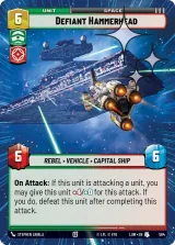 Defiant Hammerhead (Hyperspace Foil) (LAW-564)