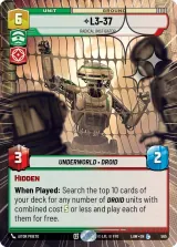 L3-37 - Radical Instigator (Hyperspace Foil) (LAW-565)