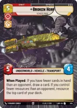 Broken Horn - Vizago's Pride (Hyperspace Foil) (LAW-585)