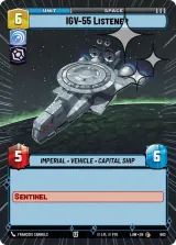 IGV-55 Listener (Hyperspace Foil) (LAW-602)