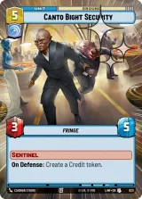 Canto Bight Security (Hyperspace Foil) (LAW-623)