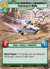 Partisan U-Wing (Hyperspace Foil) (LAW-663)