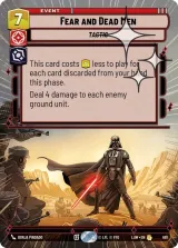 Fear and Dead Men (Hyperspace Foil) (LAW-681)