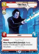 Ben Solo - Facing the Light (Hyperspace Foil) (LAW-687)