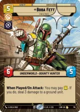 Boba Fett - For a Price (Hyperspace Foil) (LAW-716)