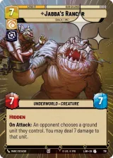 Jabba's Rancor - Snack Time! (Hyperspace Foil) (LAW-718)