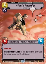 Fett's Firespray - In Pursuit (Hyperspace Foil) (LAW-754)