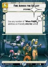 Fire Across the Galaxy (Hyperspace Foil) (LAW-758)