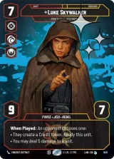 Luke Skywalker - Profit or Be Destroyed (Prestige Foil) (LAW-845)