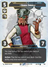 Hondo Ohnaka - Plays By His Own Rules (Prestige Foil) (LAW-858)