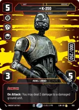 K-2S0 - Locking the Vault (Serialized) (LAW-880)