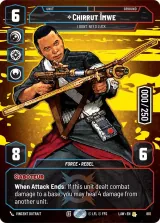 Chirrut Imwe - I Don't Need Luck (Serialized) (LAW-881)