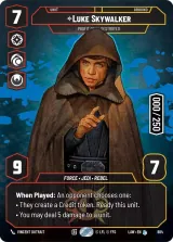 Luke Skywalker - Profit or Be Destroyed (Serialized) (LAW-884)