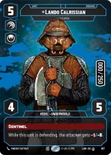 Lando Calrissian - Eyes Open (Serialized) (LAW-887)