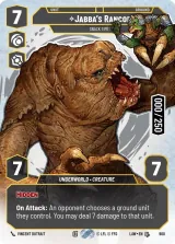 Jabba's Rancor - Snack Time! (Serialized) (LAW-900)