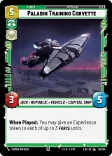 Paladin Training Corvette (LOF-099)