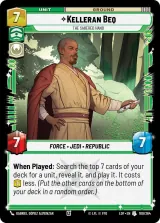 Kelleran Beq - The Sabered Hand (LOF-100)