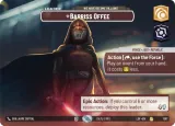 Barriss Offee - We Have Become Villains (Showcase) (LOF-1017)