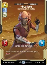 Plo Koon - I Don't Believe in Chance (Prestige) (LOF-1034)