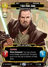 Qui-Gon Jinn - The Negotiations Will Be Short (Prestige) (LOF-1051)