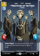 Priestesses of the Force - Eternal (Prestige Foil) (LOF-1087)