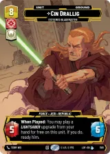 Cin Drallig - Esteemed Blademaster (Prestige Foil) (LOF-1105)